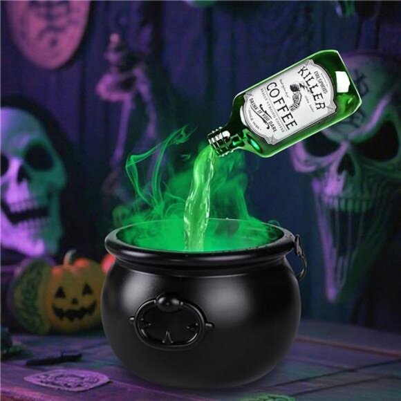 Halloween Decorations Indoor, Magic Floating Potion Bottles with Mist Maker - Picture 6 of 7